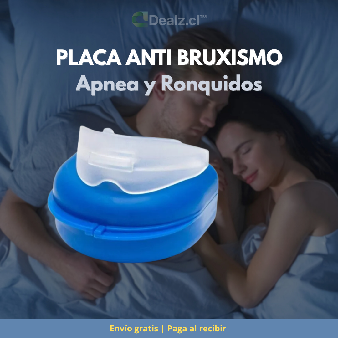 Placa Anti bruxismo Apnea y Ronquido