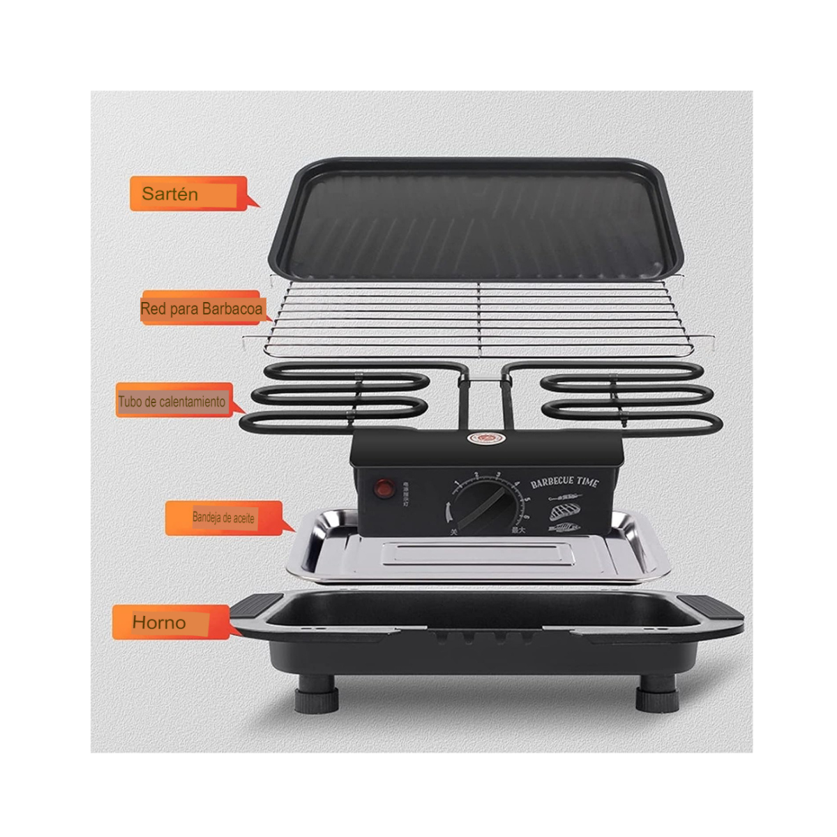 Parrilla Eléctrica PREMIUM
